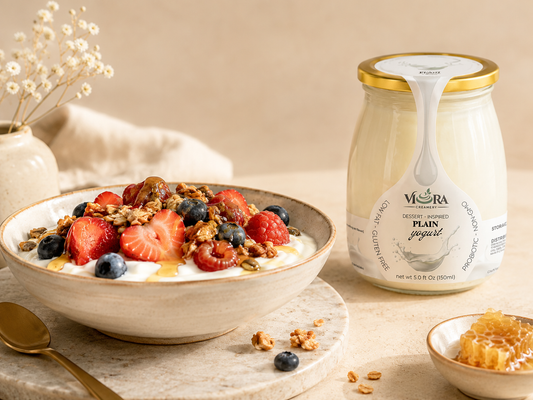 Berry Granola Yogurt Bowl with Vietnamese-Style Yogurt