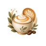 Coffeehouse Latte Yogurt icon