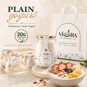 Plain Vietnamese-Style Yogurt