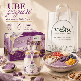 Ube Vietnamese-Style Yogurt