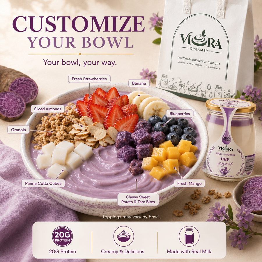 Ube Yogurt bowl image 1